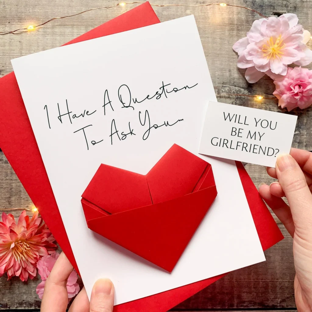 Will You Be My Girlfriend Proposal Card 89012 Will You Be My Girlfriend Proposal Card 89012