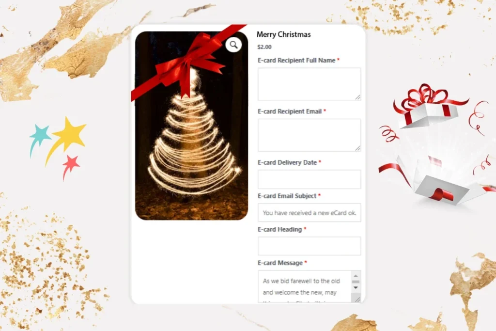 Woocommerce Greeting Card Woocommerce Greeting Card
